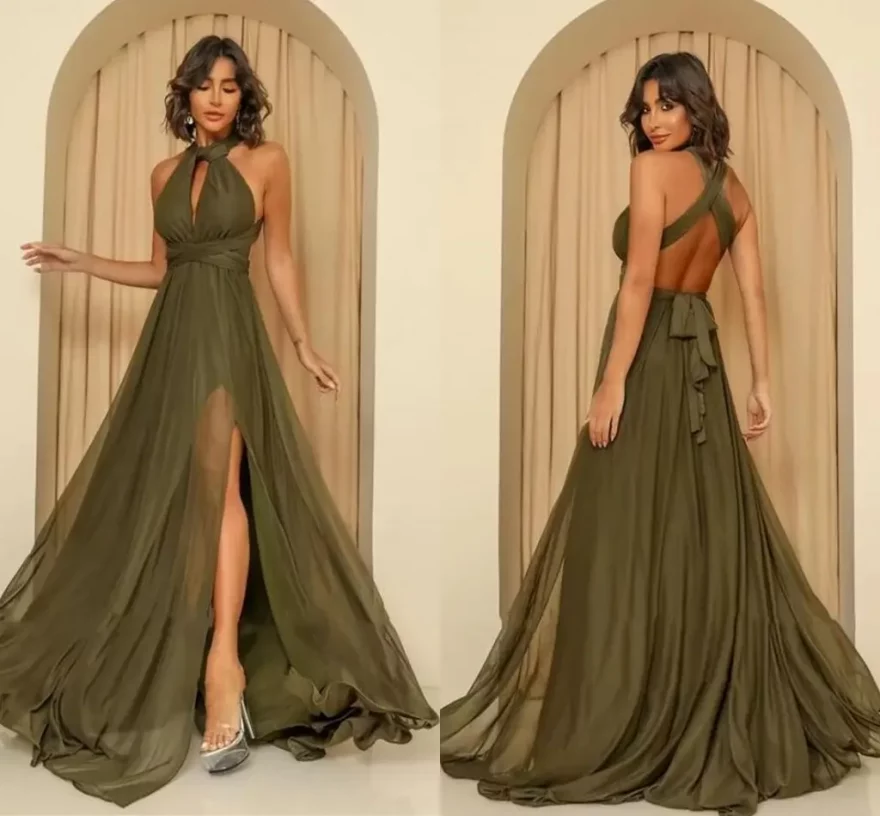 discover the allure of olive green prom dresses unveiling style secrets and inspiration 1