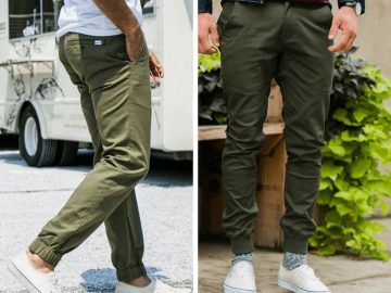 uncover the secrets of olive green joggers a style guide for the modern man 1