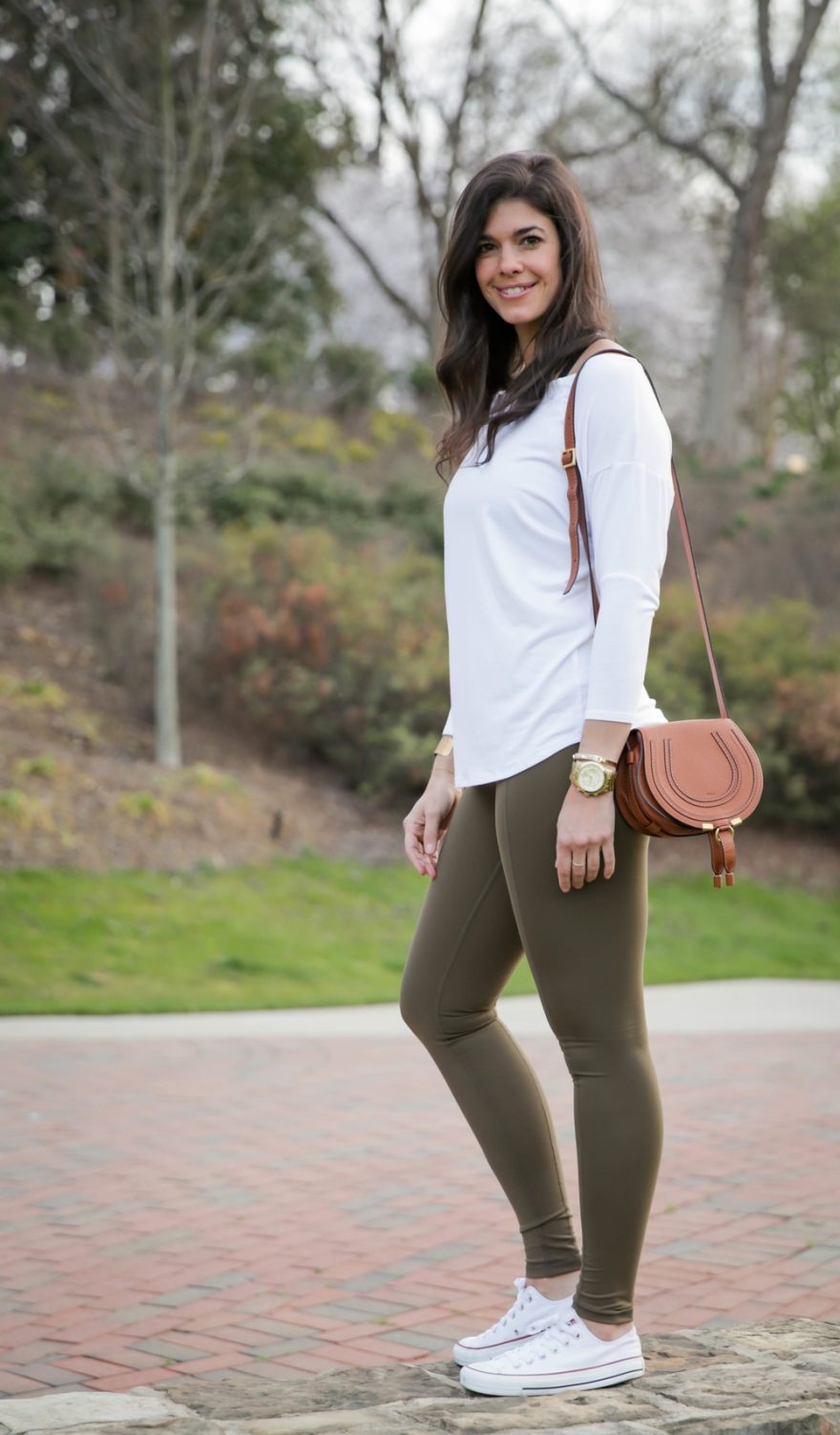 uncover the secrets of olive green leggings discover style comfort and versatility 1